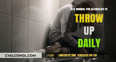 Alcoholics and Daily Vomiting: What's Normal?