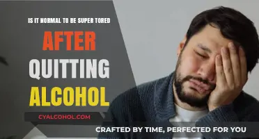 Quitting Alcohol: Why Am I So Tired?