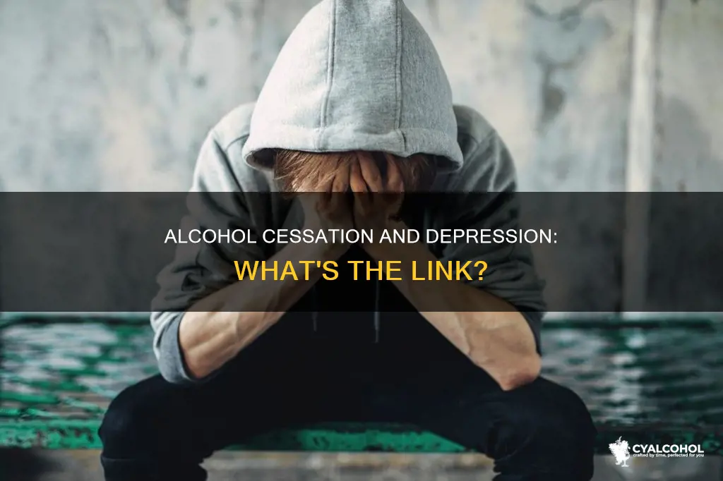 is it normal to feel depressed after quitting alcohol