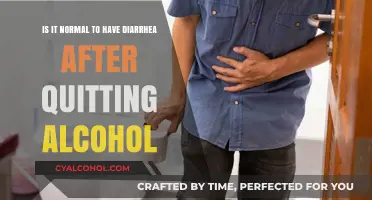 Alcohol Cessation: Diarrhea a Common Withdrawal Symptom?
