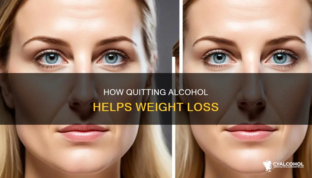 is it normal to lose weight after giving up alcohol