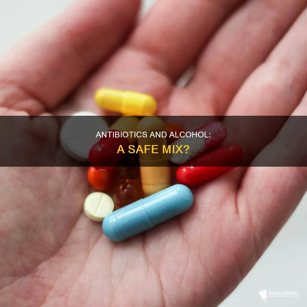 is it ok to consume alcohol while on antibiotics