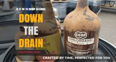 Pouring Alcohol Down the Drain: Safe or Not?
