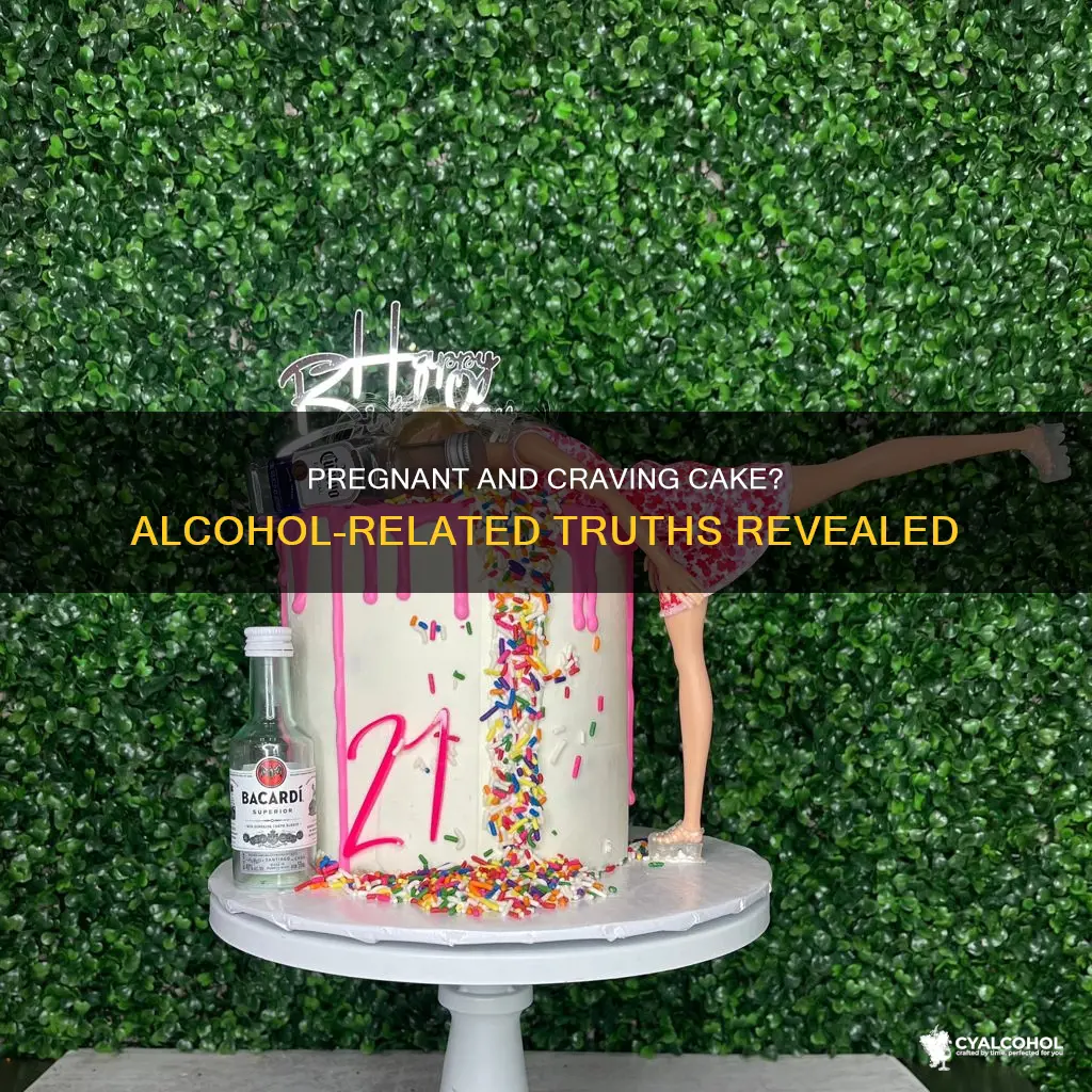 is it ok to eat cake with alcohol when pregnant