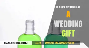 Alcohol as a Wedding Gift: Appropriate or Not?
