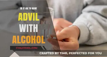 Advil and Alcohol: Safe Combination or Risky Mix?