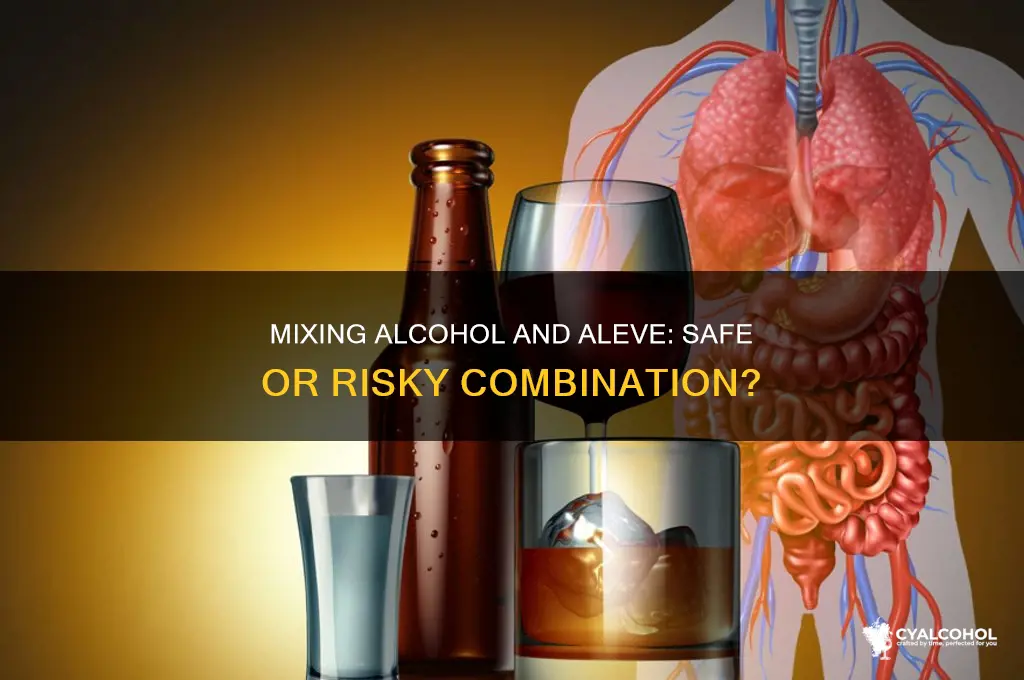is it ok to have alcohol with aleve