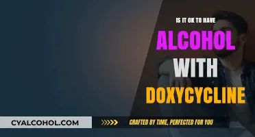 Doxycycline and Alcohol: Safe Combination or Risky Interaction?