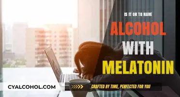 Mixing Alcohol and Melatonin: Safe or Risky Combination?
