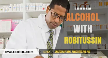 Alcohol and Robitussin: Safe Combination or Risky Interaction?