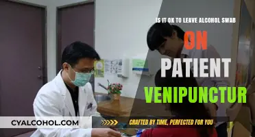 Alcohol Swabs: Venipuncture Safety or Risk?