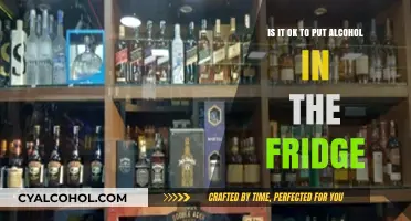 Storing Alcohol: Fridge or Not?