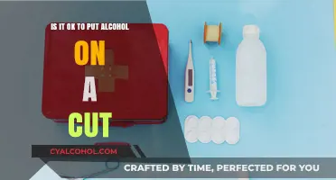 Alcohol on Cuts: Is It Safe?