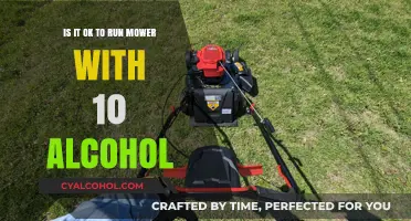 Running Mowers with 10% Alcohol: Safe or Not?
