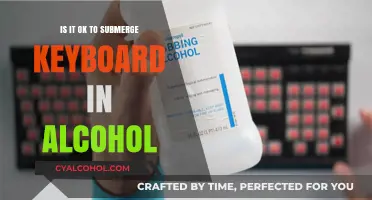 Submerging Your Keyboard in Alcohol: Safe Cleaning Hack or Risky Move?