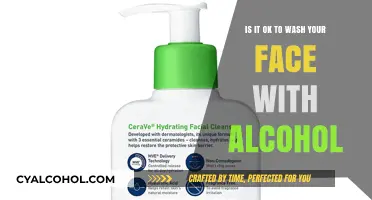 Face Washing with Alcohol: Good or Bad Idea?