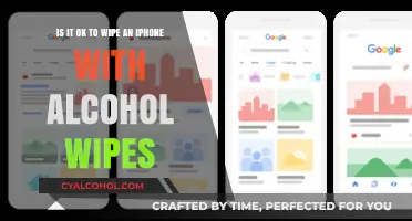 Alcohol Wipes: Safe to Use on iPhones?