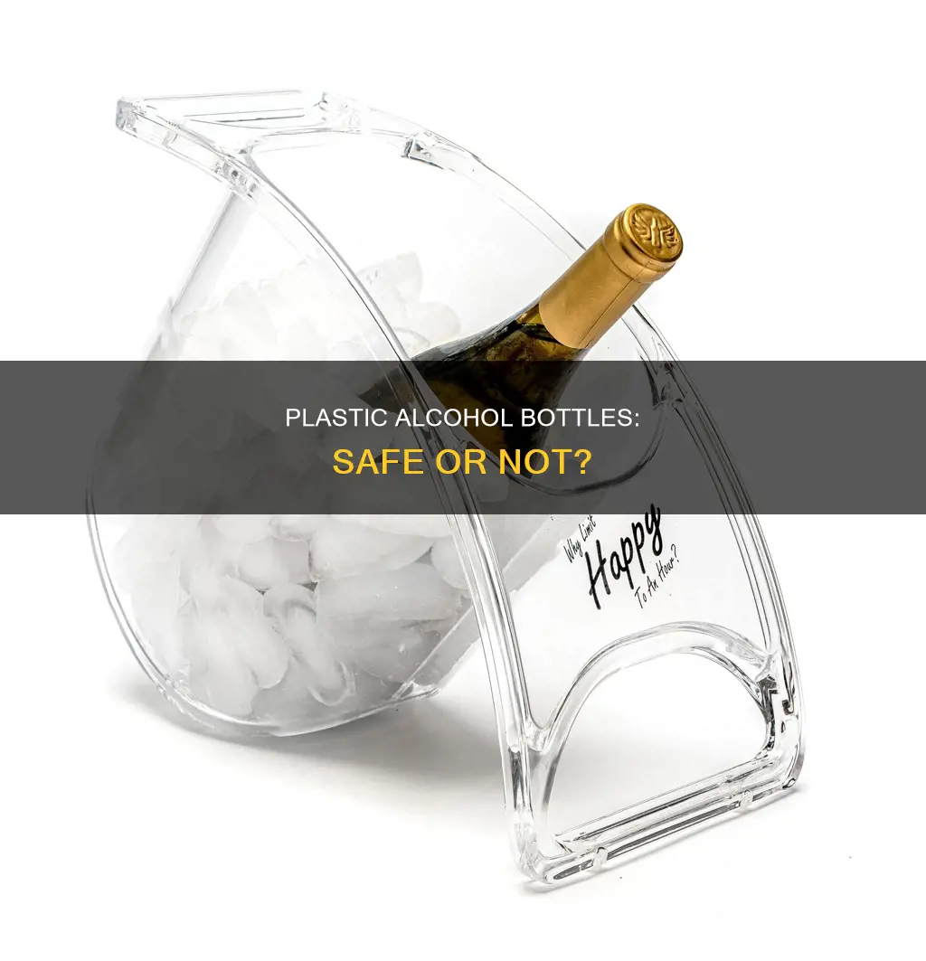 is it okay to manufacture alcoholic beverages in plastic