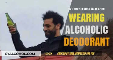 Does Alcoholic Deodorant Invalidate Your Salah?
