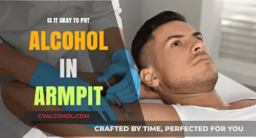 Is Alcohol in Armpits Safe? Debunking Myths and Facts
