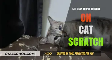 Treating Cat Scratches: Alcohol, a Safe Option?