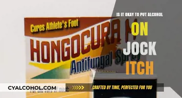 Alcohol for Jock Itch: Effective Remedy or Risky Move?
