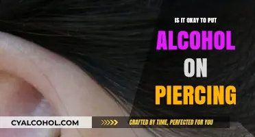 Alcohol on Piercings: Safe Practice or Risky Aftercare Choice?
