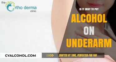 Is Alcohol Safe for Underarm Use? Risks and Benefits Explained