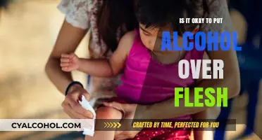 Is Alcohol Safe for Treating Flesh Wounds? Expert Insights