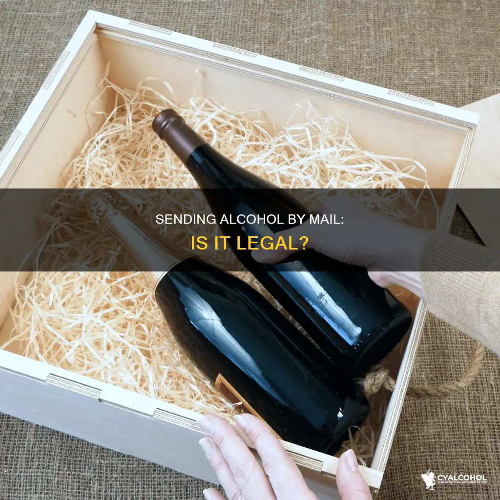 is it okay to send alcohol in the mail