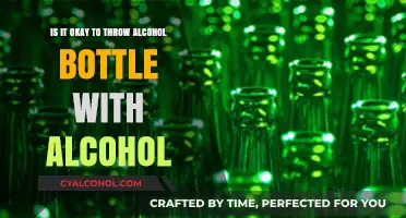 Disposing Alcohol Bottles: To Throw or Not?