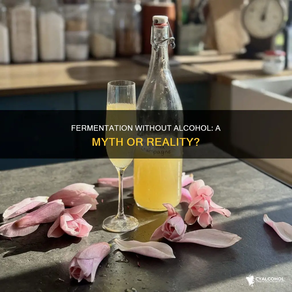 is it possible to do an alcohol-free ferment