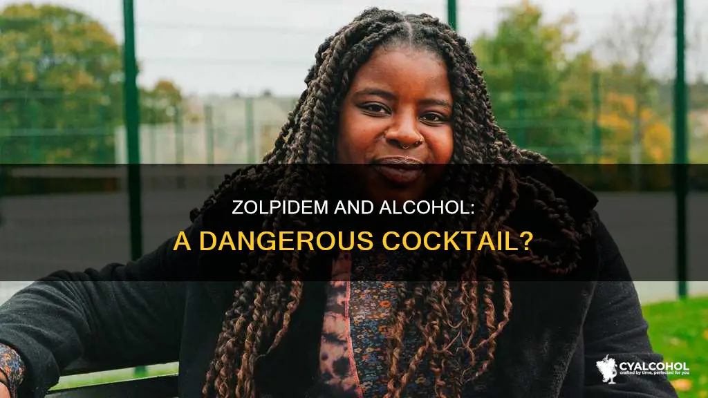is it possible to overdose with zolpidem tartrate and alcohol