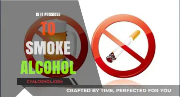Can You Smoke Alcohol? Exploring the Risks and Reality