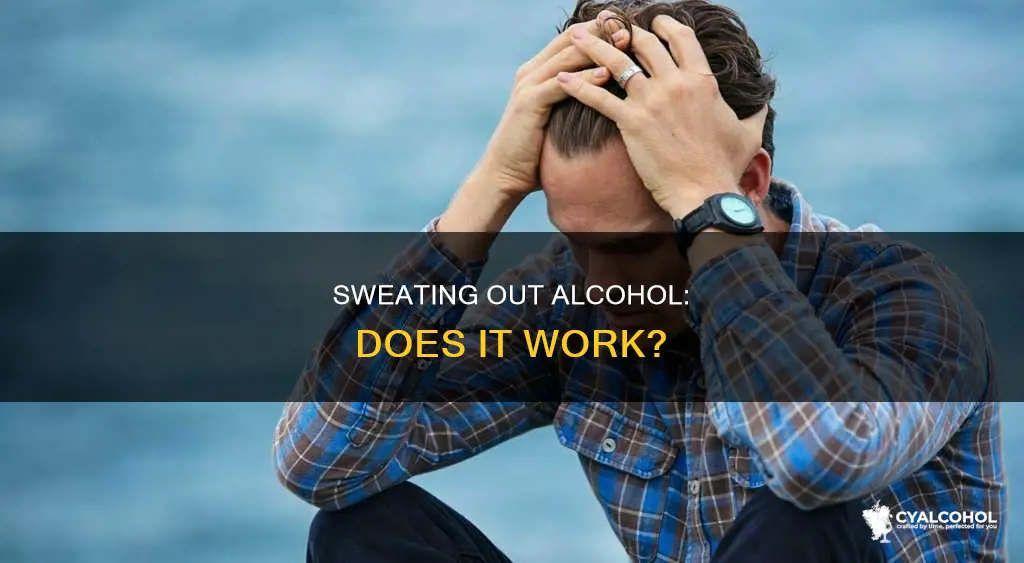is it possible to sweat alcohol out of your system