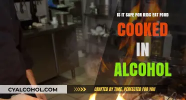 Alcohol-Cooked Food: Safe for Kids?