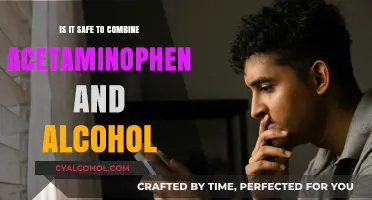 Mixing Acetaminophen and Alcohol: Understanding the Risks and Safety Concerns