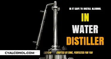 Alcohol Distillation: Safe in Water Distillers?
