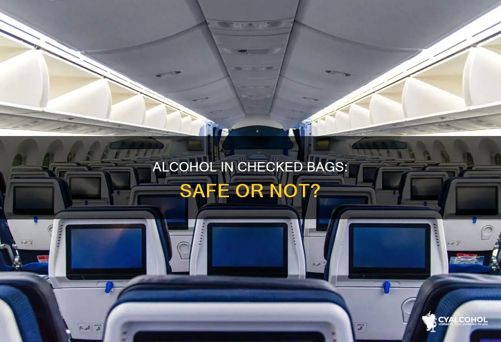 Alcohol In Checked Bags: Safe Or Not? | CyAlcohol