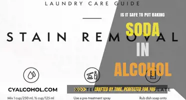 Baking Soda and Alcohol: Safe Mix?
