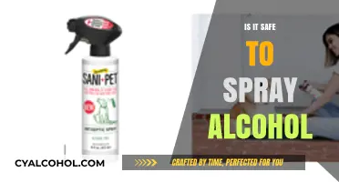 Is Spraying Alcohol Safe? Risks, Uses, and Precautions Explained