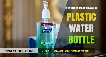 Storing Alcohol: Plastic Bottle Safety