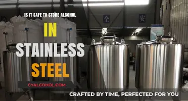 Stainless Steel and Alcohol Storage: Safe or Not?