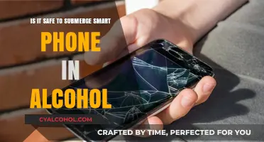 Smartphone Alcohol Bath: Safe or Not?
