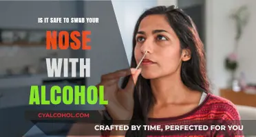 Nasal Swabbing: Is Alcohol Safe?
