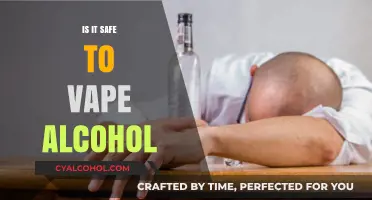 Vaping Alcohol: Understanding the Risks and Safety Concerns