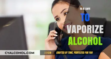 Vaporizing Alcohol: Understanding the Safety Risks and Potential Dangers