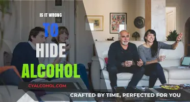 Is Hiding Alcohol a Red Flag or Personal Choice?