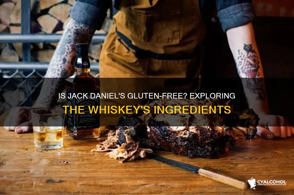 is jack daniels gluten free alcohol