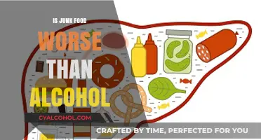 Junk Food vs. Alcohol: Which Harms Your Health More?